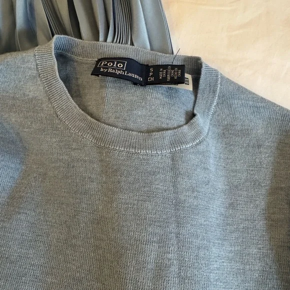 Polo by Ralph Lauren Blue Midi Dress - Picture 5 of 5